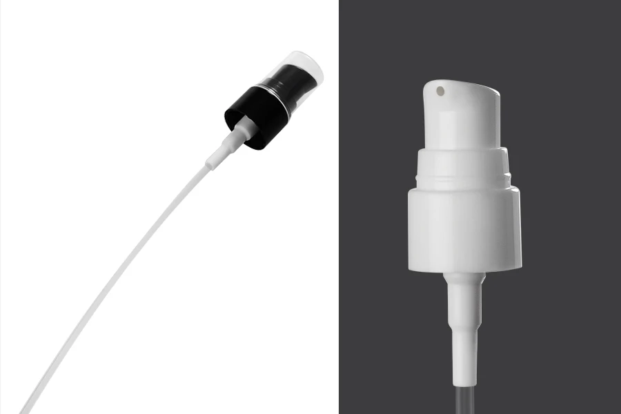 Pumpica PP20 za kreme u crnoj ili beloj boji sa providnim zatvaračem Pumpica PP20 za kreme u crnoj ili beloj boji sa providnim zatvaračem-slika_proizvoda