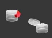 Plastični flip top zatvarač 24/410- 12 komada