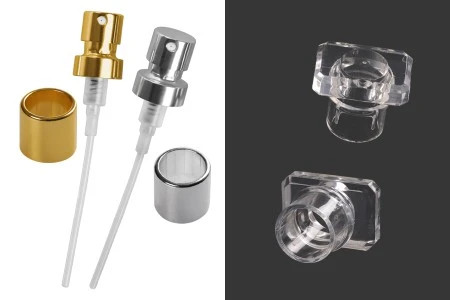 Sprej sa poklopcem za parfemske bočice sa sigurnosnim "Crimp"  zatvaranjem 15 mm (za bočicu 18-409)-2