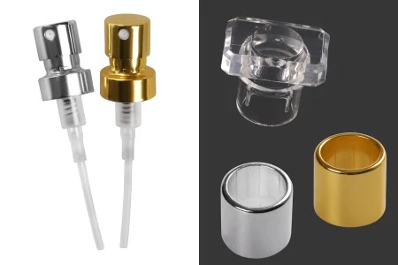 Sprej sa poklopcem za parfemske bočice sa sigurnosnim "Crimp"  zatvaranjem 15 mm (za bočicu 18-409)-1