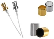 Set, sprej sa poklopcem za bočice za parfeme sa sigurnosnim Crimp zatvaranjem 15mm