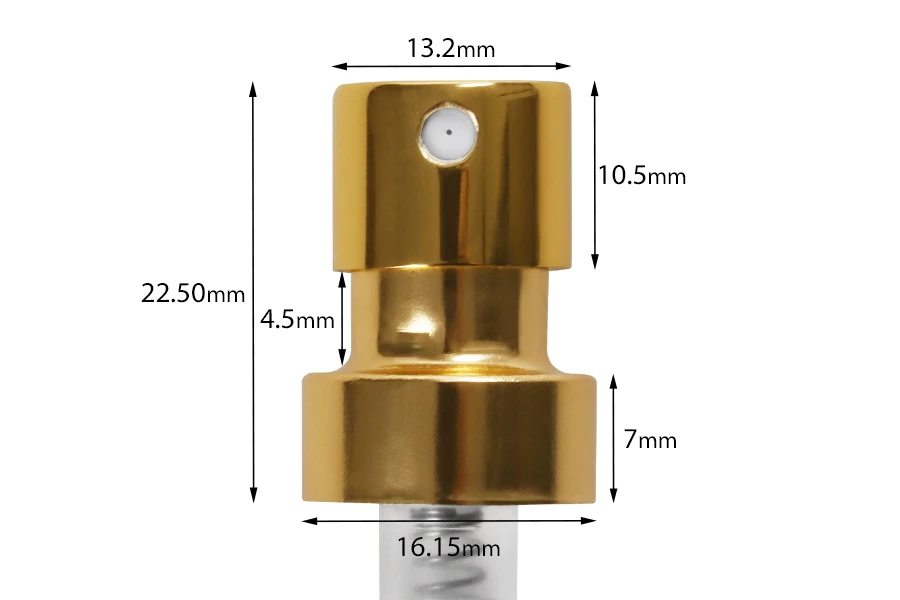 Sprej sa poklopcem za parfemske bočice sa sigurnosnim Crimp zatvaranjem 15 mm (šifra bočice: 18-397) Sprej sa poklopcem za parfemske bočice sa sigurnosnim Crimp zatvaranjem 15 mm (šifra bočice: 18-397)