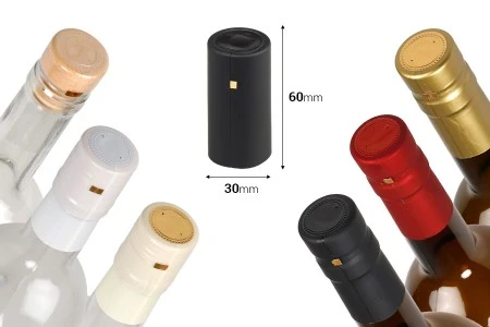 Termoskupljajuća kapica 30x60 mm za flaše vina, više boja - 20 kom-2