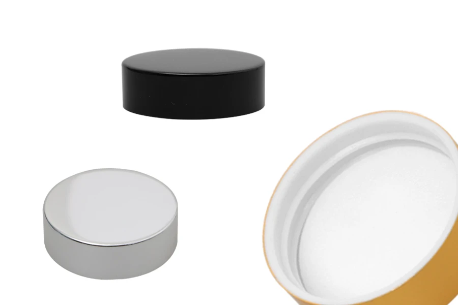 Plastični zatvarač sa aluminijumskim premazom i unutrašnjom zaptivkom (za teglicu za kreme šifra: 16-392)-grupa_slika
