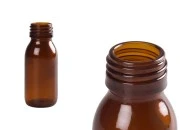 Staklena braon bočica 60mL (PP28) Staklena braon bočica 60mL (PP28)