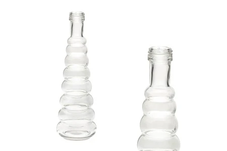 Staklena dekorativna flaša 380mL-1