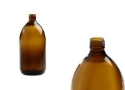 Staklena braon flašica 1000mL, za parfeme i ulja Staklena braon flašica 1000mL, za parfeme i ulja