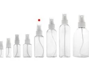 Providna PET flašica 100mL za lagane masne supstance sa sprejom i zatvaračem - 12 kom Providna PET flašica 100mL za lagane masne supstance sa sprejom i zatvaračem - 12 kom