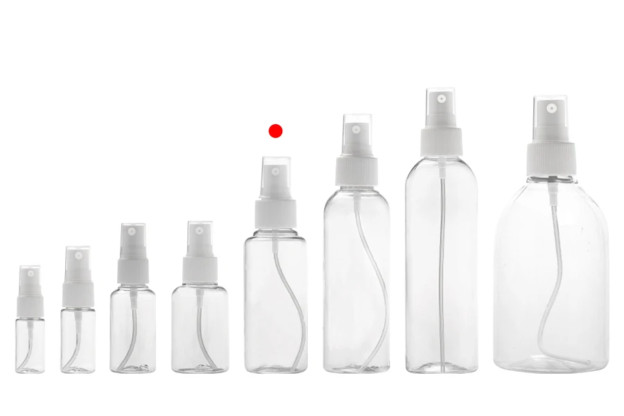 Providna PET flašica 100mL za lagane masne supstance sa sprejom i zatvaračem - 12 kom Providna PET flašica 100mL za lagane masne supstance sa sprejom i zatvaračem - 12 kom