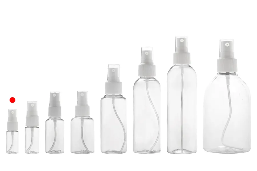 PET flašica 10mL sa sprejom u dve boje i zatvaračem - 12 kom