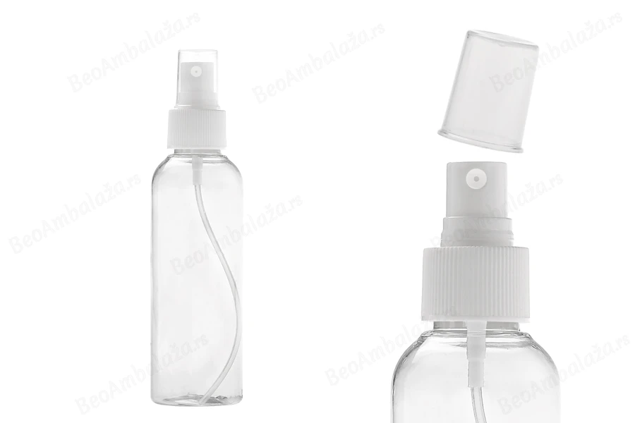 Providna PET flašica 150mL za lagane masne supstance sa sprejom i zatvaračem  - 12 kom-slika_proizvoda