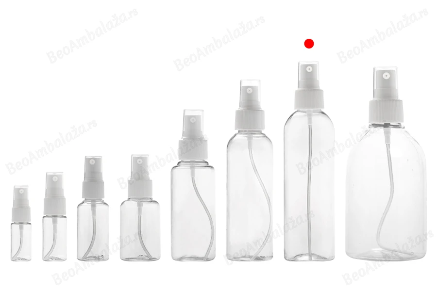Providna PET flašica 200mL za lagane masne supstance sa sprejom i zatvaračem  - 12 kom-grupa_slika