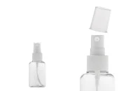 Providna PET flašica 50mL za lagane masne supstance sa sprejom i zatvaračem  - 12 kom