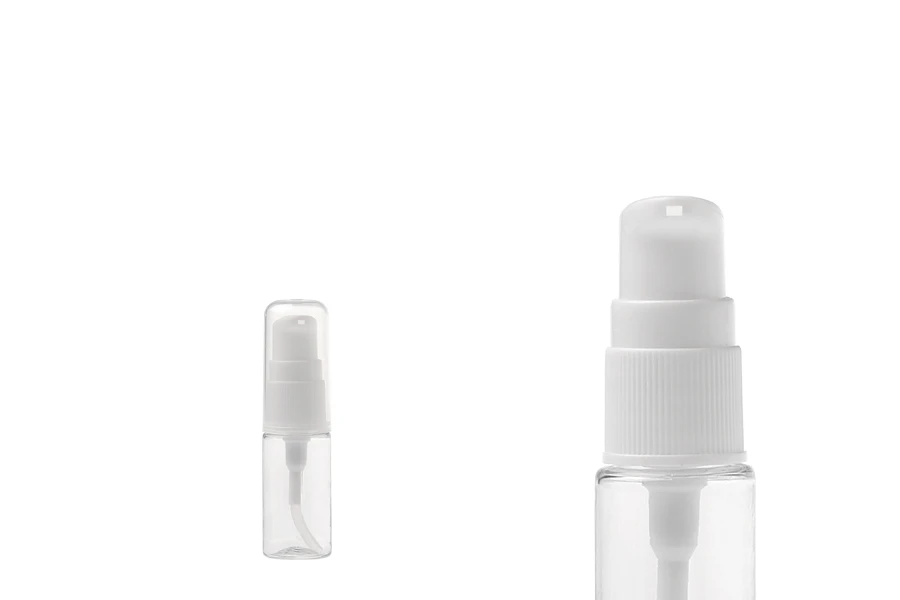 PET flašica 10mL za kreme sa pumpicom i providnim zatvaračem - 12 kom PET flašica 10mL za kreme sa pumpicom i providnim zatvaračem - 12 kom