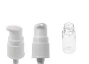 PET flašica 10mL za kreme sa pumpicom i providnim zatvaračem - 12 kom PET flašica 10mL za kreme sa pumpicom i providnim zatvaračem - 12 kom