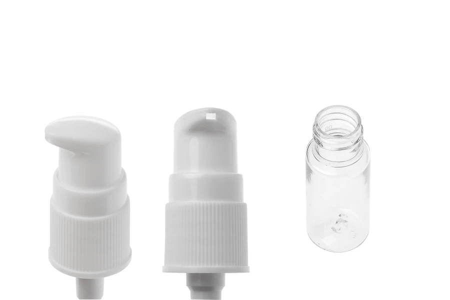 PET flašica 10mL za kreme sa pumpicom i providnim zatvaračem - 12 kom PET flašica 10mL za kreme sa pumpicom i providnim zatvaračem - 12 kom