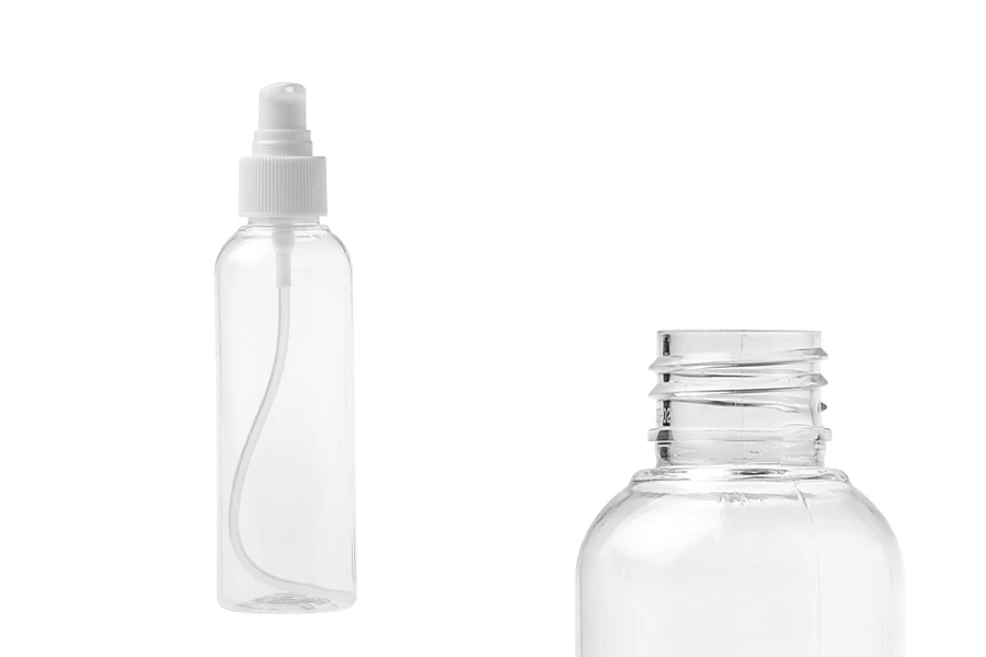 Plastična PET flašica 150mL za kreme sa pumpicom i zatvaračem - 12 kom Plastična PET flašica 150mL za kreme sa pumpicom i zatvaračem - 12 kom