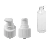 Plastična PET flašica 150mL za kreme sa pumpicom i zatvaračem - 12 kom Plastična PET flašica 150mL za kreme sa pumpicom i zatvaračem - 12 kom