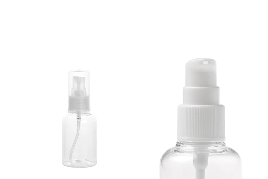 Providna PET flašica 50mL za kreme sa pumpicom - 12 kom