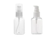 Providna PET flašica 50mL za kreme sa pumpicom - 12 kom