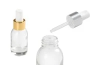 Providna staklena bočica 50mL sa pipetom u dve boje Providna staklena bočica 50mL sa pipetom u dve boje