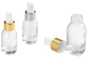 Providna staklena bočica 50mL sa pipetom u dve boje Providna staklena bočica 50mL sa pipetom u dve boje