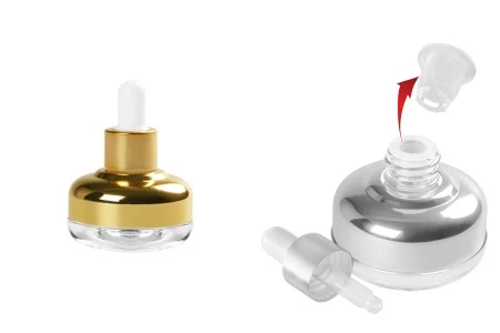 Staklena bočica 20mL sa pipetom i elementom za oceđivanje-5