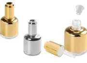 Staklena bočica 50mL sa pipetom sa dugmetom i regulatorom protoka