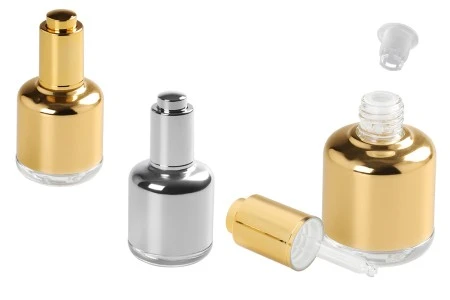 Staklena bočica 50mL sa pipetom sa dugmetom i regulatorom protoka-1
