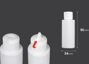Plastična flaša 50mL (PP24/410) sa zatvaračem sa kapalicom - 12 kom Plastična flaša 50mL (PP24/410) sa zatvaračem sa kapalicom - 12 kom