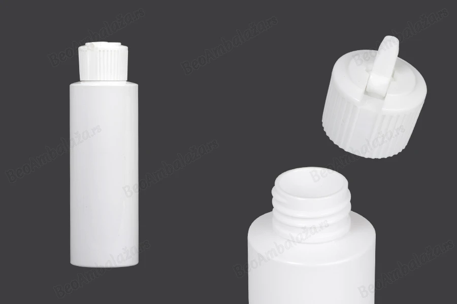 Plastična flaša 100mL (PP24/410) sa zatvaračem sa kapalicom - 12 kom-slika_proizvoda