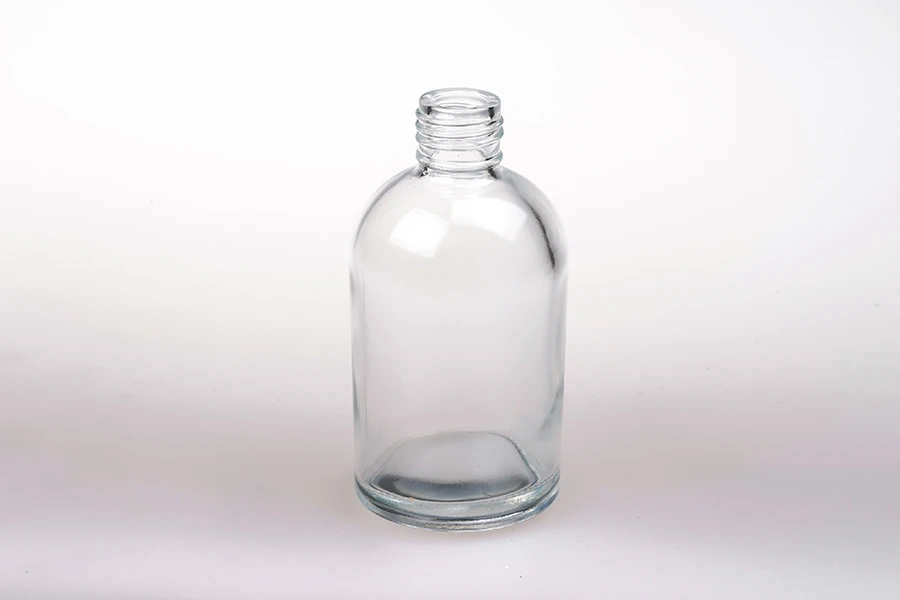 Staklena okrugla flašica 100mL (PP 20)