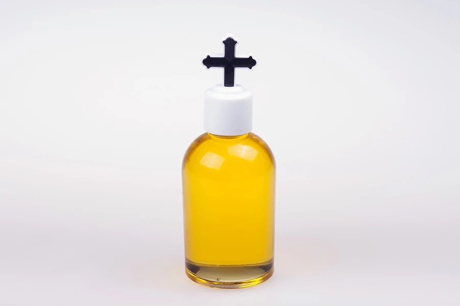 Staklena okrugla flašica 100mL (PP 20)