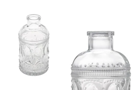 Staklena boca 200mL sa reljefom-1