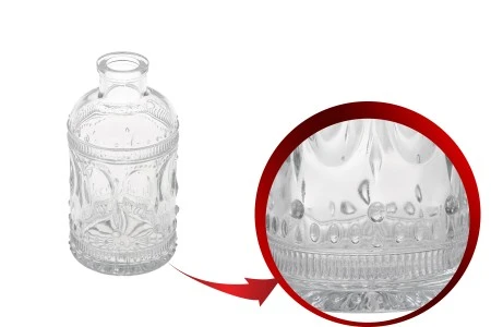 Staklena boca 200mL sa reljefom-2