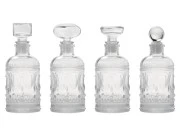 Staklena boca 200mL sa reljefom Staklena boca 200mL sa reljefom