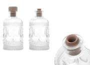 Staklena boca 200mL sa reljefom Staklena boca 200mL sa reljefom