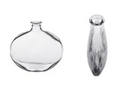 Staklena ovalna providna flaša 250mL-slika_proizvoda