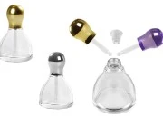 Staklena bočica 50mL sa pipetom i regulatorom protoka u više boja Staklena bočica 50mL sa pipetom i regulatorom protoka u više boja