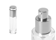 Staklena bočica 100mL sa srebrnom pumpicom i zatvaračem-slika_proizvoda