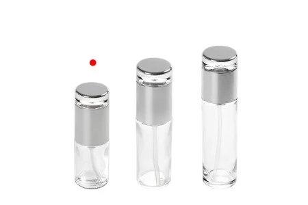 Staklena bočica 30mL sa srebrnom pumpicom i zatvaračem-3