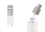 Staklena bočica 50mL sa srebrnom pumpicom i zatvaračem Staklena bočica 50mL sa srebrnom pumpicom i zatvaračem