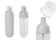 PET flašica 100mL sa belom pumpicom i providnim zatvaračem
