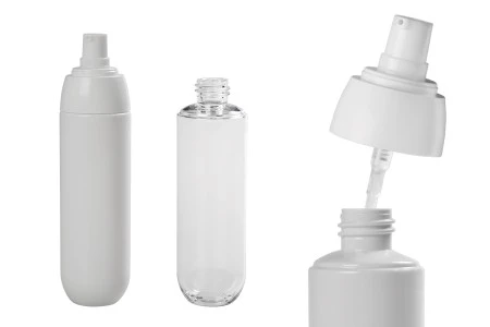PET flašica 100mL sa belom pumpicom i providnim zatvaračem-6
