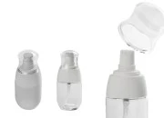 PET bočica 30mL sa belom pumpicom i providnim zatvaračem PET bočica 30mL sa belom pumpicom i providnim zatvaračem