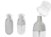 PET bočica 50mL sa belom pumpicom i providnim zatvaračem PET bočica 50mL sa belom pumpicom i providnim zatvaračem-slika_proizvoda