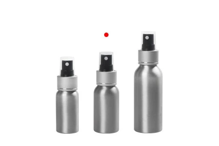Aluminijumska boca 50mL sa sprejom i providnim zatvaračem - 10 kom-5