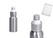 Aluminijumska boca 50mL sa sprejom i plastičnim zatvaračem - 10 kom Aluminijumska boca 50mL sa sprejom i plastičnim zatvaračem - 10 kom