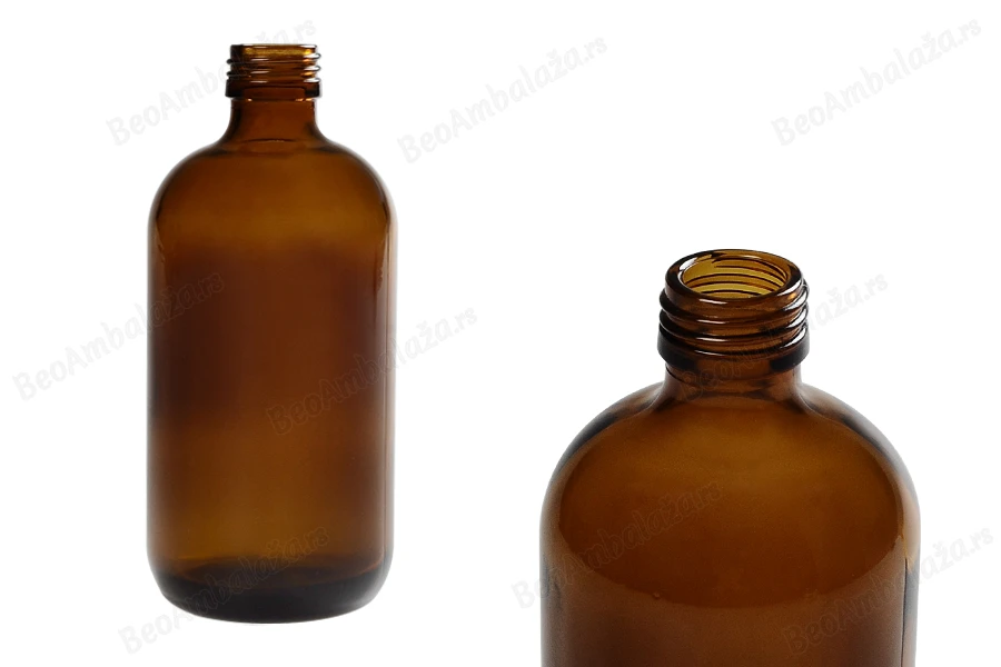 Braon staklena flaša 250mL (PP24)-slika_proizvoda