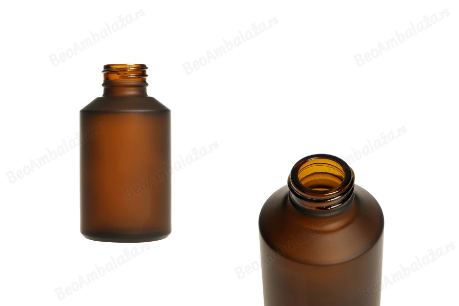 Staklena karamel MAT bočica 100mL PP28-slika_proizvoda